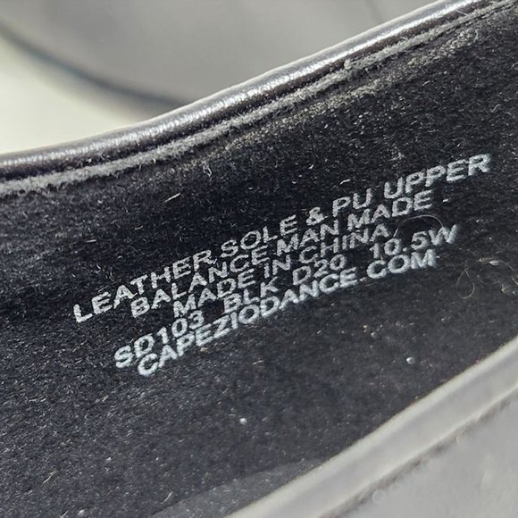Capezio Shoes Nwob Mens 5w Capezio Sd103 Standard Ballroom Social